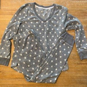 Cozy fleece pajama set